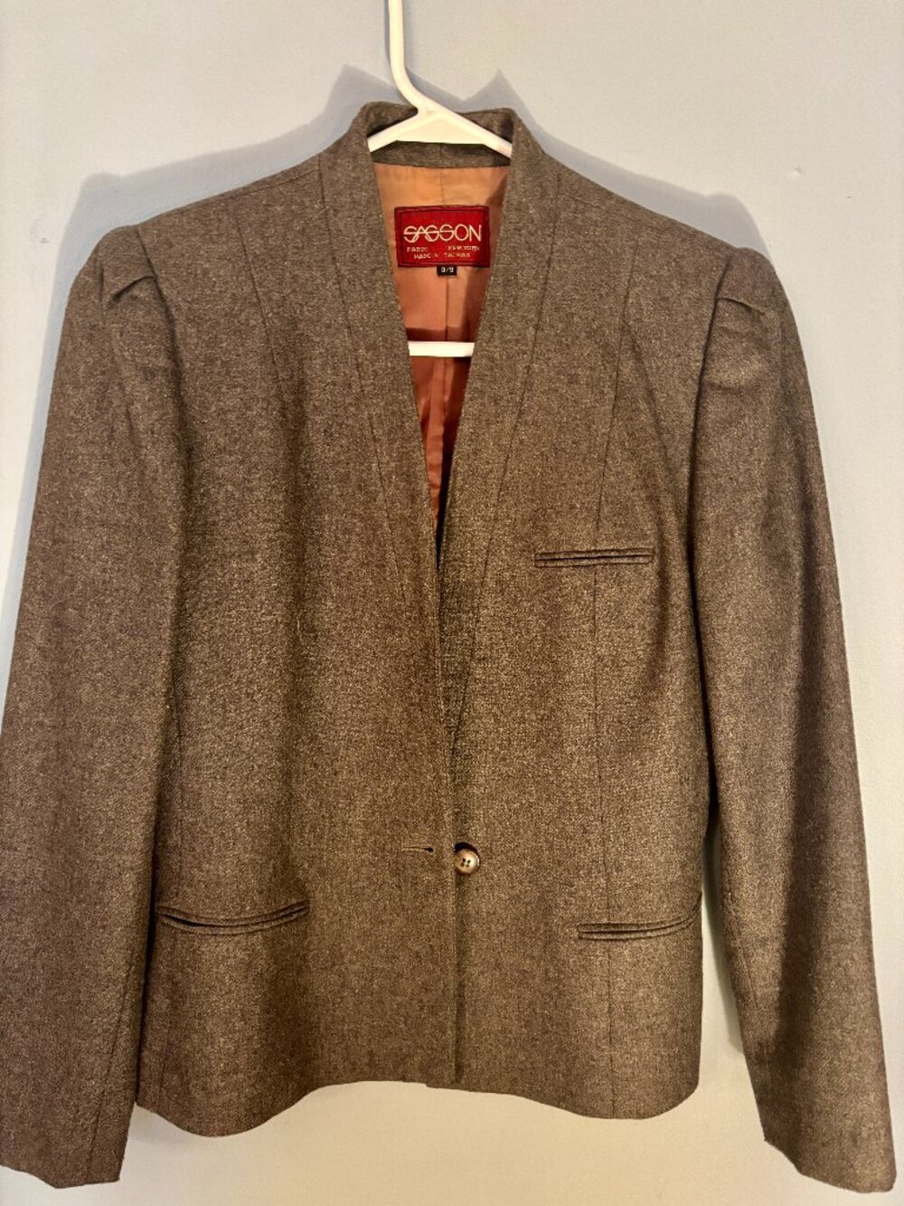 Vintage 1980's Sasson Blazer, Ooh La La